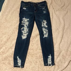 American Eagle stretch hi-rise jeggings